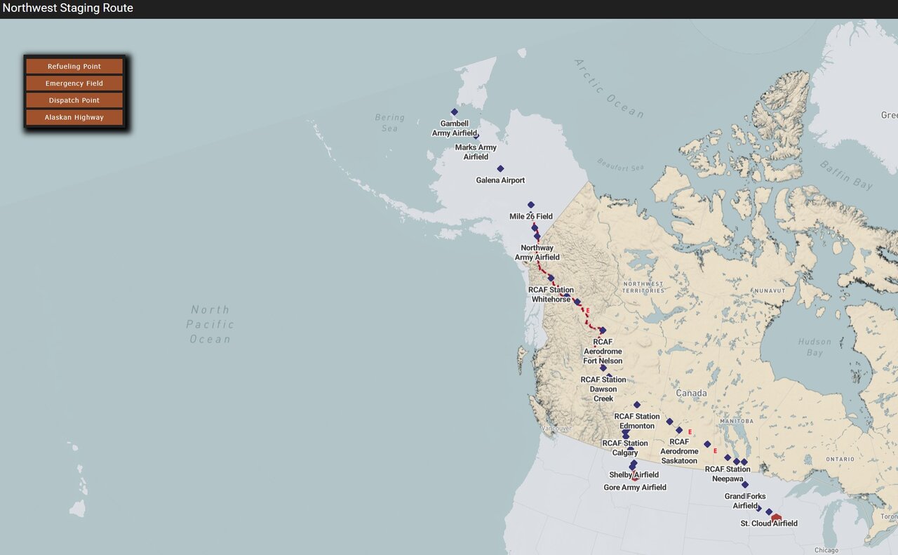 Northwest Staging Route